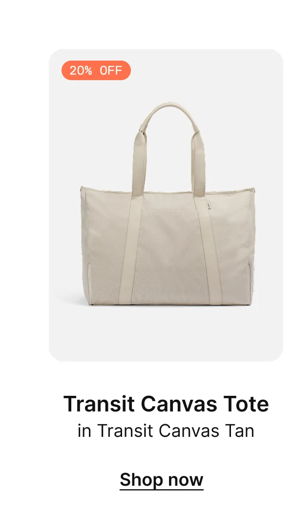 Transit Canvas Tote