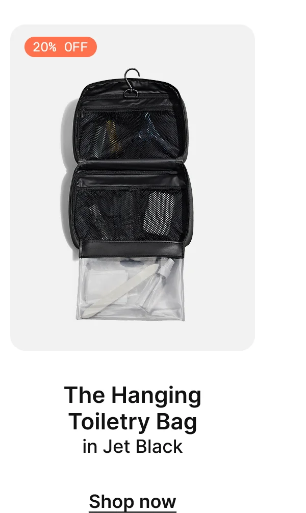 The Hanging Toiletry Bag