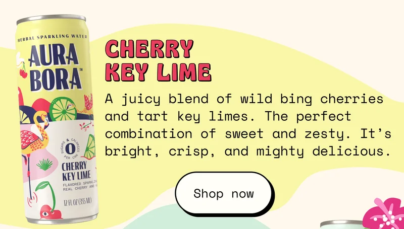 aura bora cherry key lime