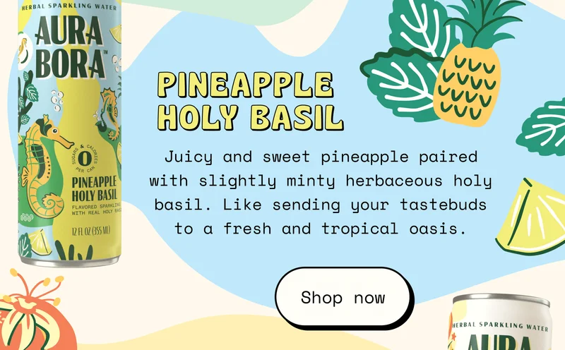 aura bora pineapple hibiscus