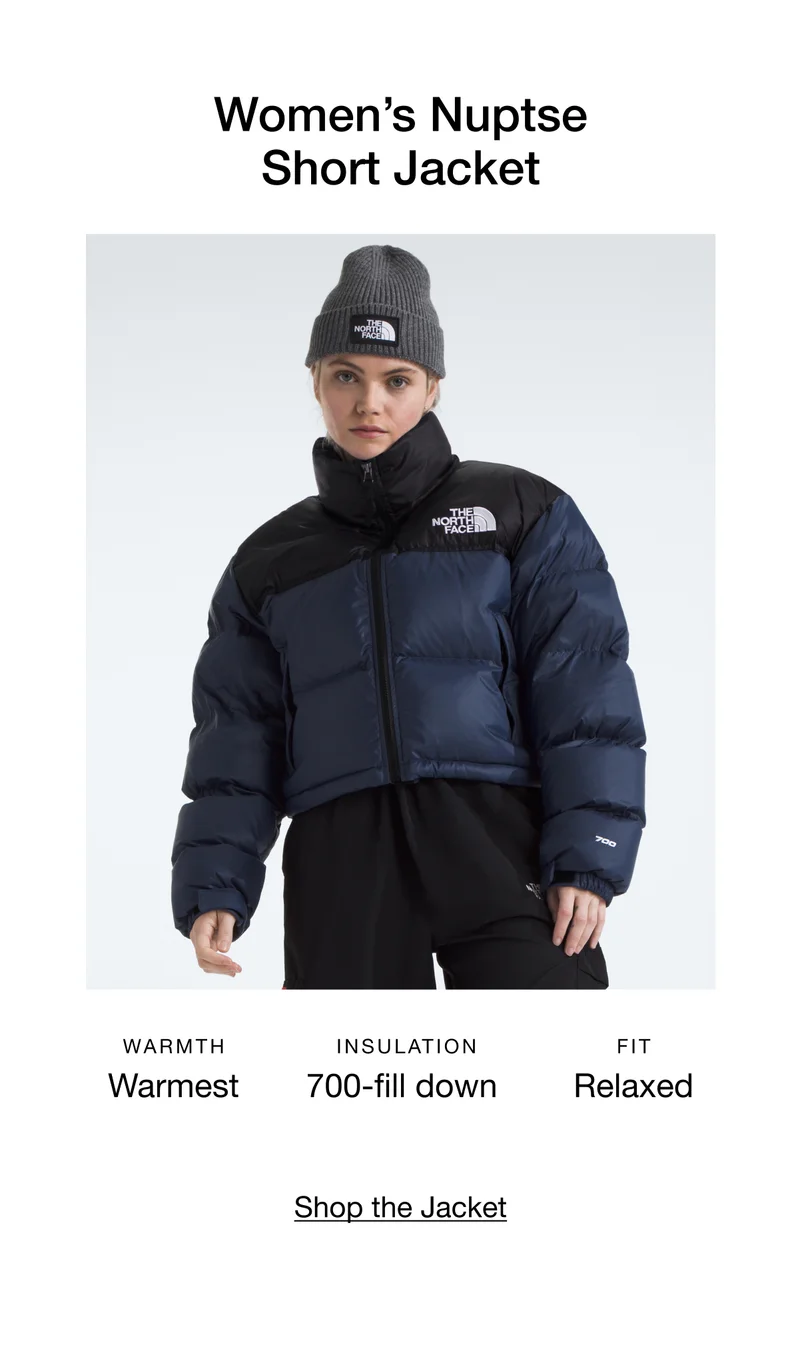 Womenβs Nuptse Short Jacket