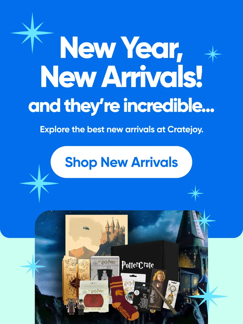 New year, New Arrivals! and they're incredible... Explore the best new arrivals at Cratejoy. Shop New Arrivals Button