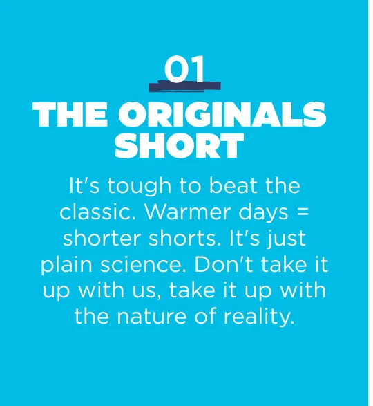 SHOP ORIGINALS SHORTS