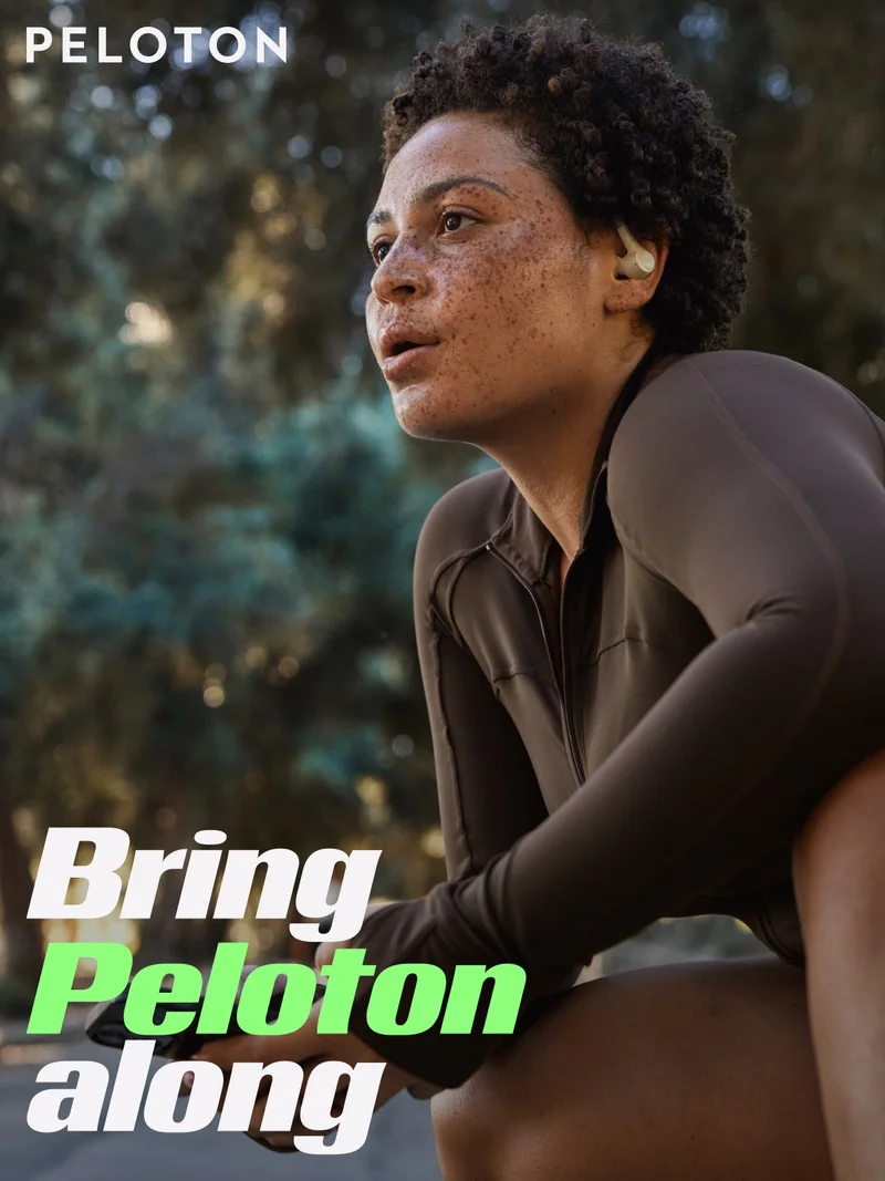 Bring Peloton along