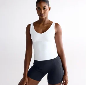 Ultimate V-Neck Top - White