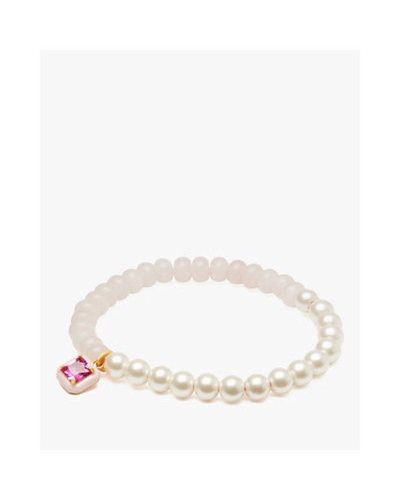 Brighten Up Beaded Stretch Bracelet