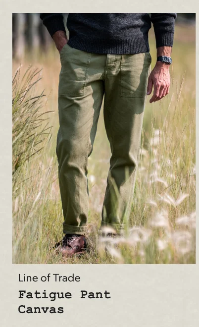 Fatigue Pant Canvas