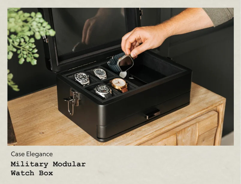 Military Modular Watch Box