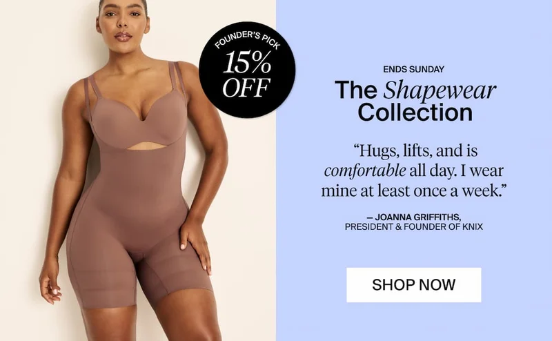 15% Off Founder's Pick: The Shapewear Collection