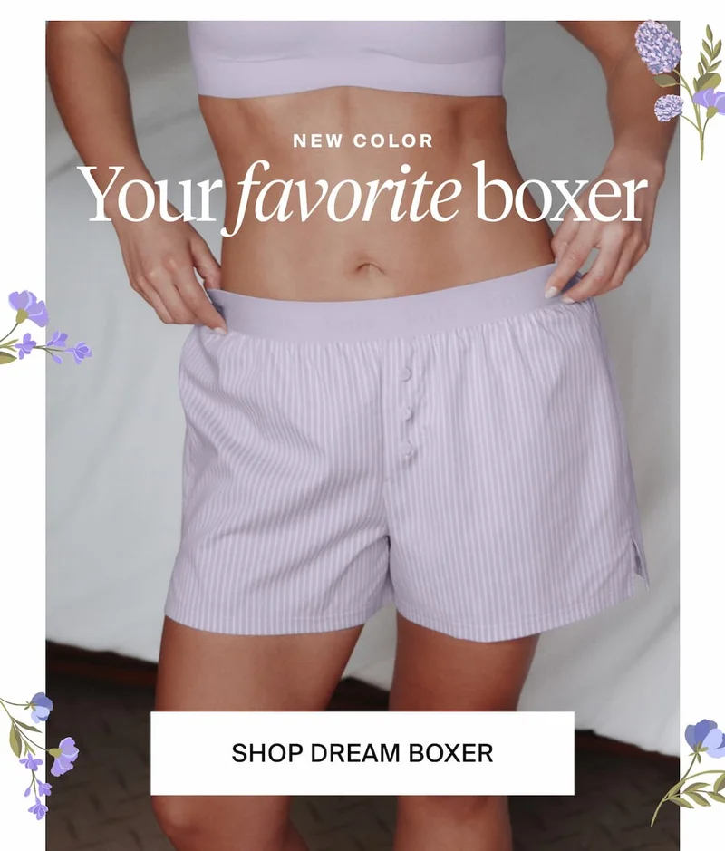 NEW COLOR Your favorite boxer. Shop Dream Boxer