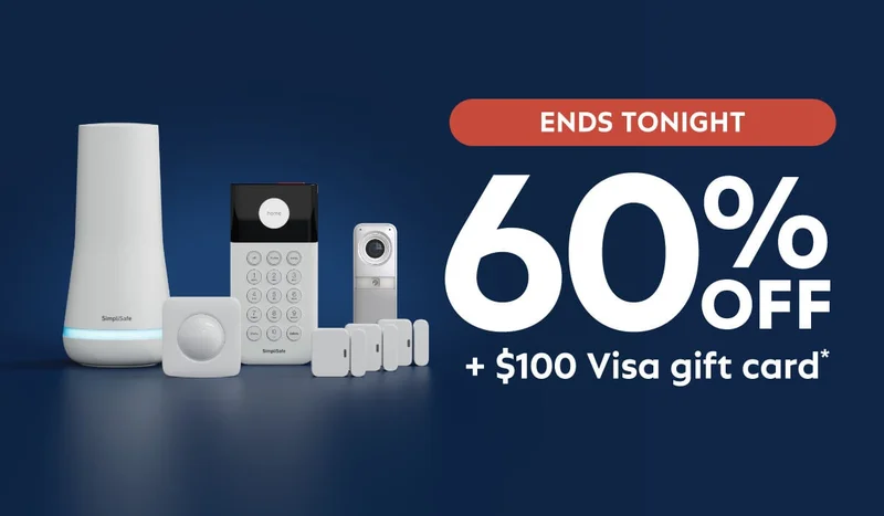 Ends Tonight: 60% off + $100 Visa gift card