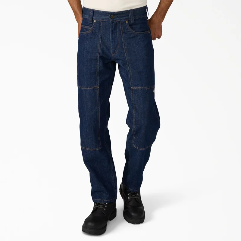 Image of Dickies x Harley-Davidson® Double Knee Denim Carpenter Pant