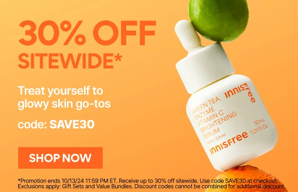 30% OFF SITEWIDE