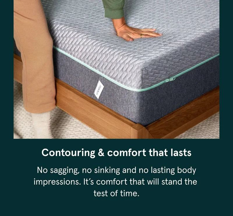 Contouring & comfort that lasts
