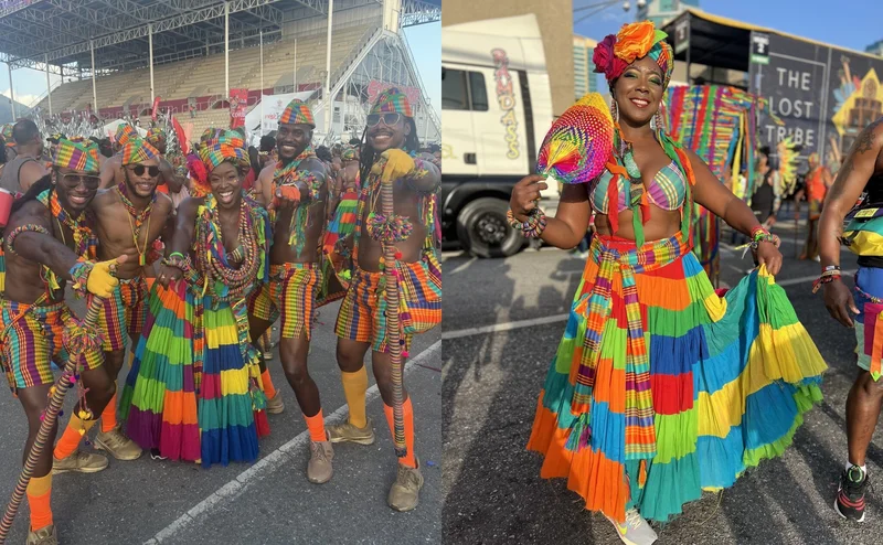 Alicia at Trinidad's Carnival
