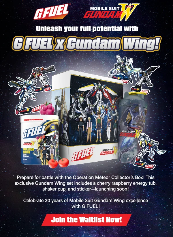 G Fuel x Mobile Suit Gundam Wing
