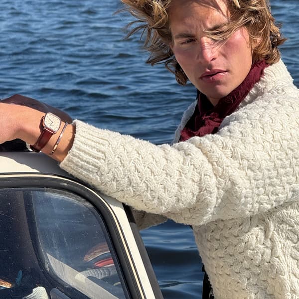 Marlon St Mawes Linen Rose Gold