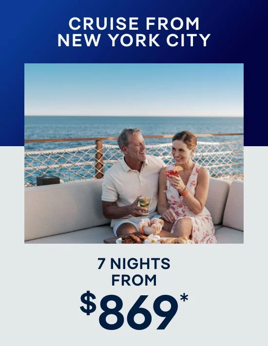 Cruises From New York City (Brooklyn) – 7 Nights – Click to View Cruises & Book Now