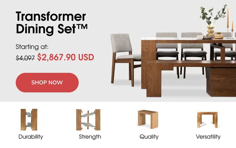 Transformer Dining Set