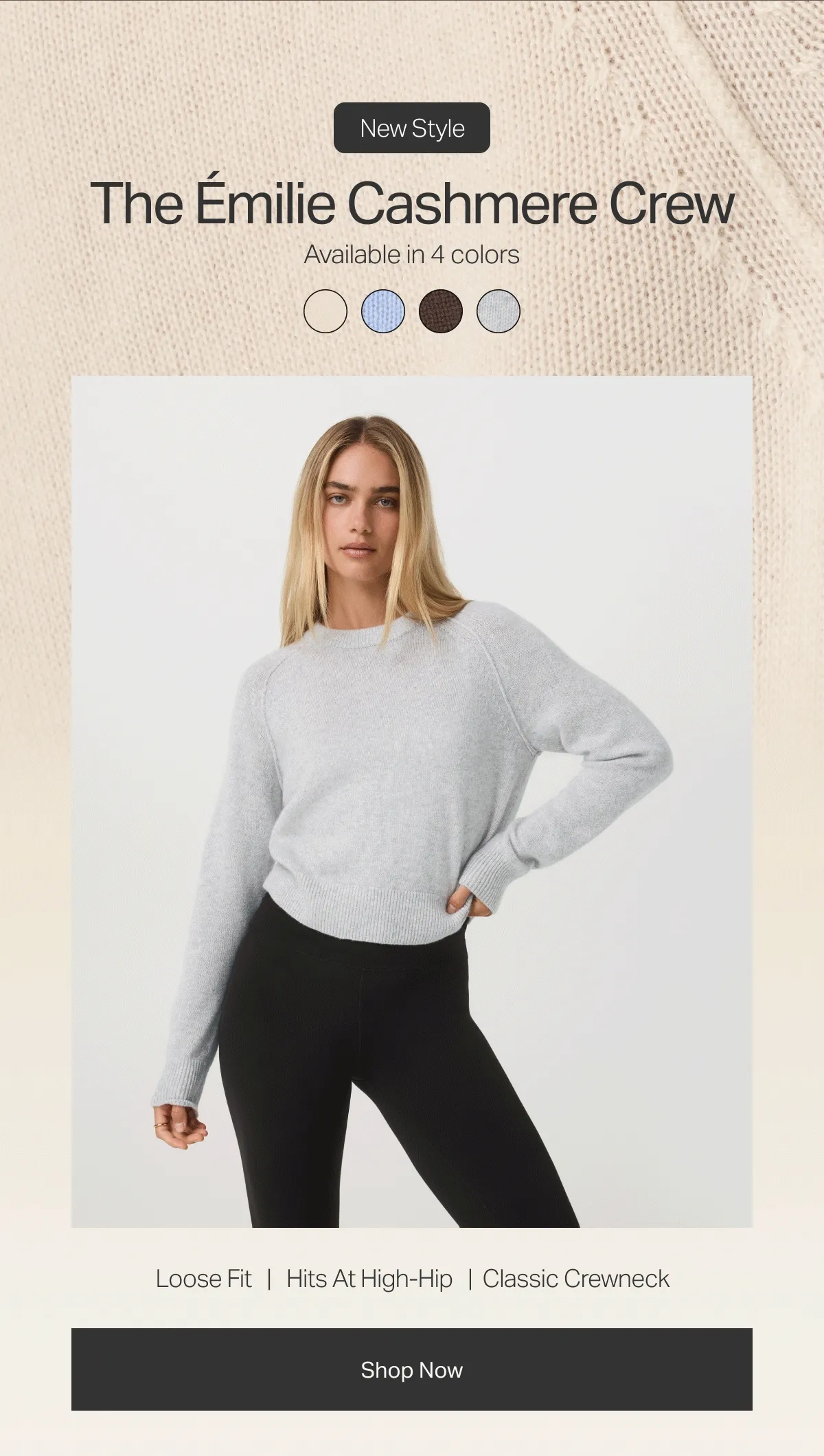 The Emilie Cashmere Crew