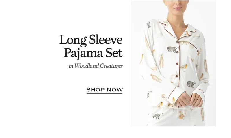 Long Sleeve Bamboo Pajama Set - Shop Now
