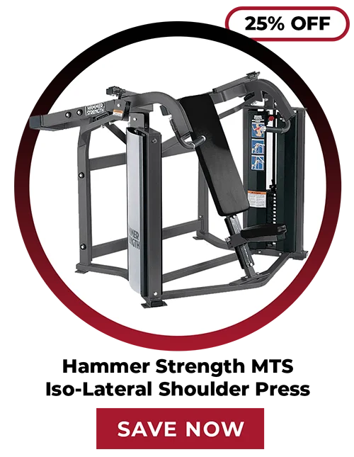 25% OFF | Hammer Strength MTS Iso-Lateral Shoulder Press