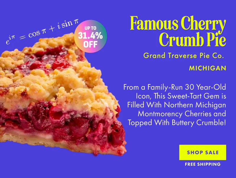 Cherry Crumb Pie