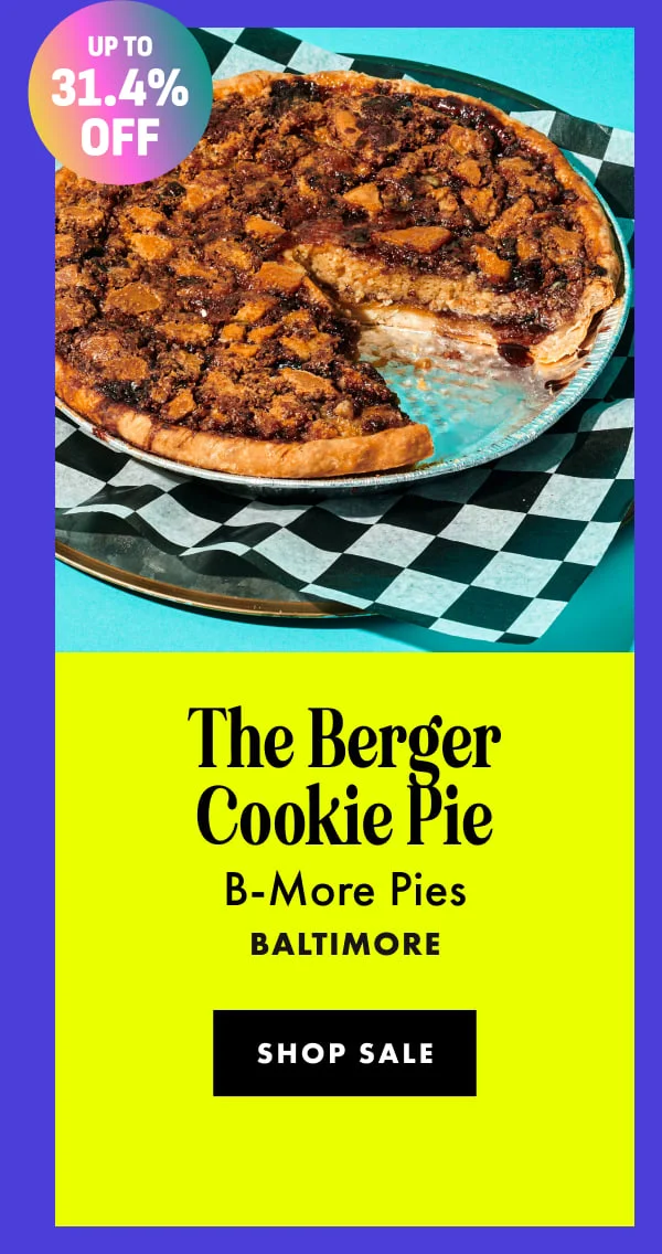 Berger Cookie Pie