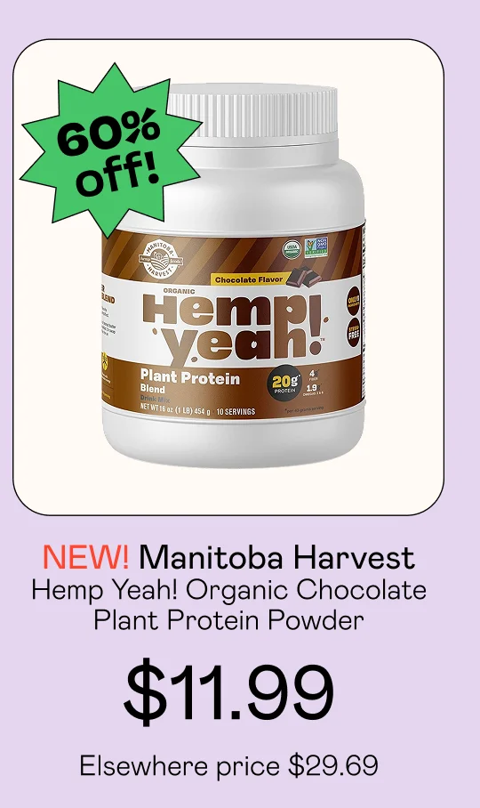 Hemp Yeah! Organic Chocolate Plant Protein Powder
