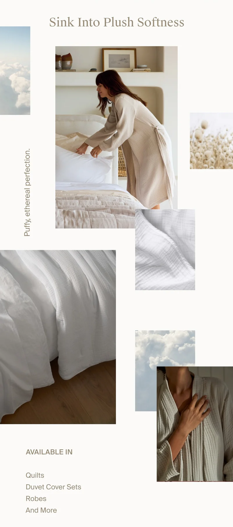 Shop the Cloud Cotton Collection