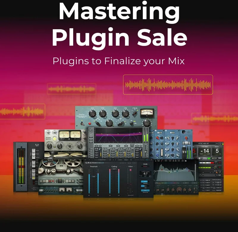 Mastering Plugin Sale - Plugins to Finalize your Mix