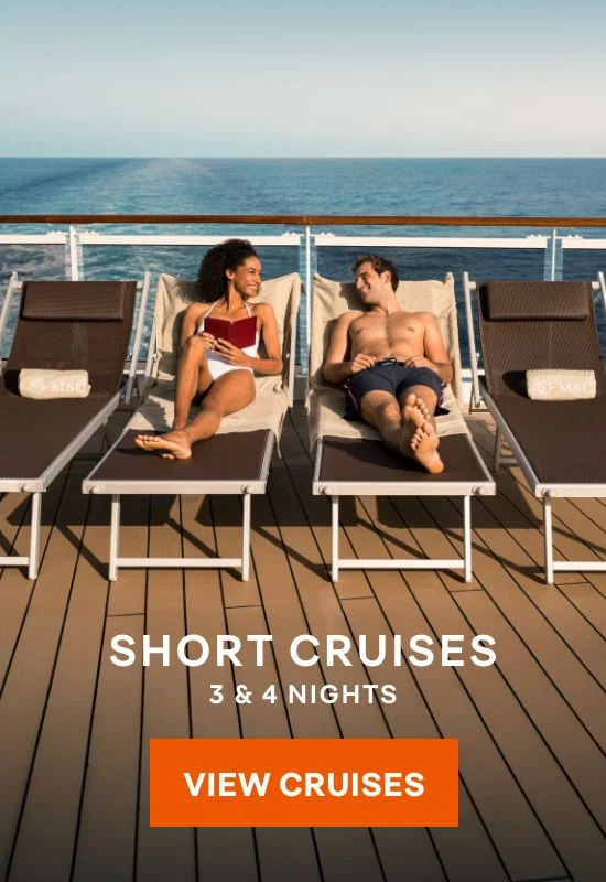 Short Cruises – 3 & 4 Nights – Click to View Cruises & Book Now Short Cruises – 3 & 4 Nights – Click to View Cruises & Book Now