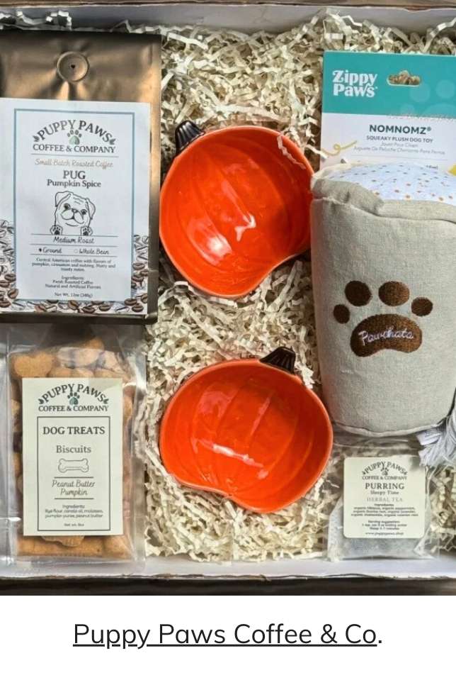 COFFEE & PET Box (Brews for Rescues) Puppy Paws Coffee & Company