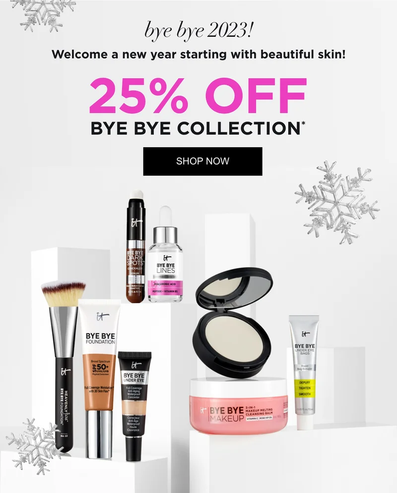 25% OFF BYE BYE COLLECTION