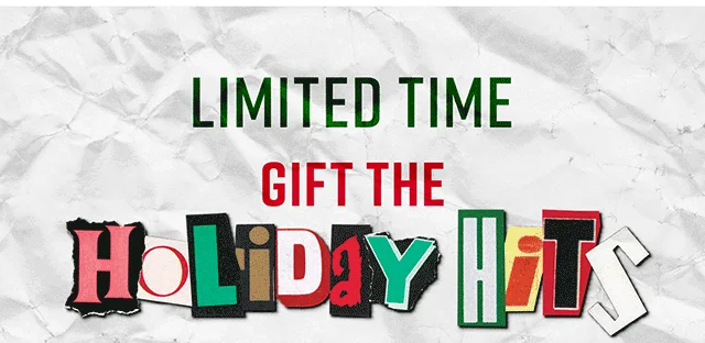 Limited Time Gift The Holiday Hits