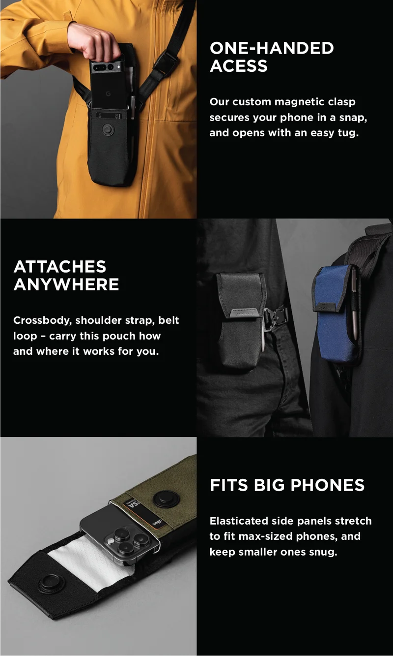 modular phone sling v2 features
