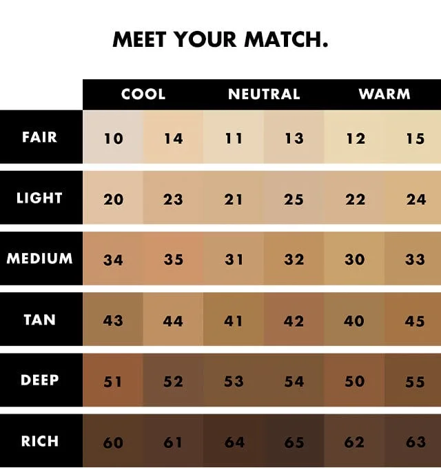 36 shades