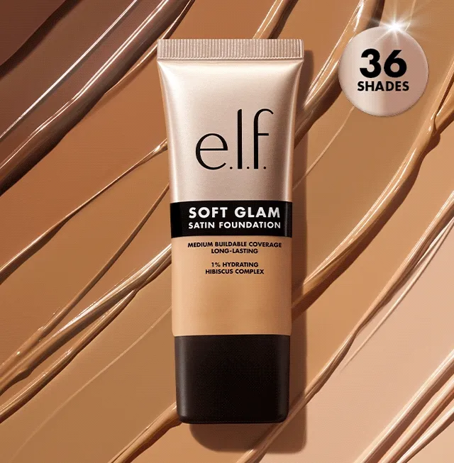 serve soft glam with 36 shades