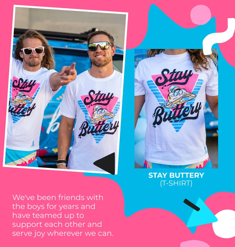 Short Sleeve T-Shirt: The Stay Buttery