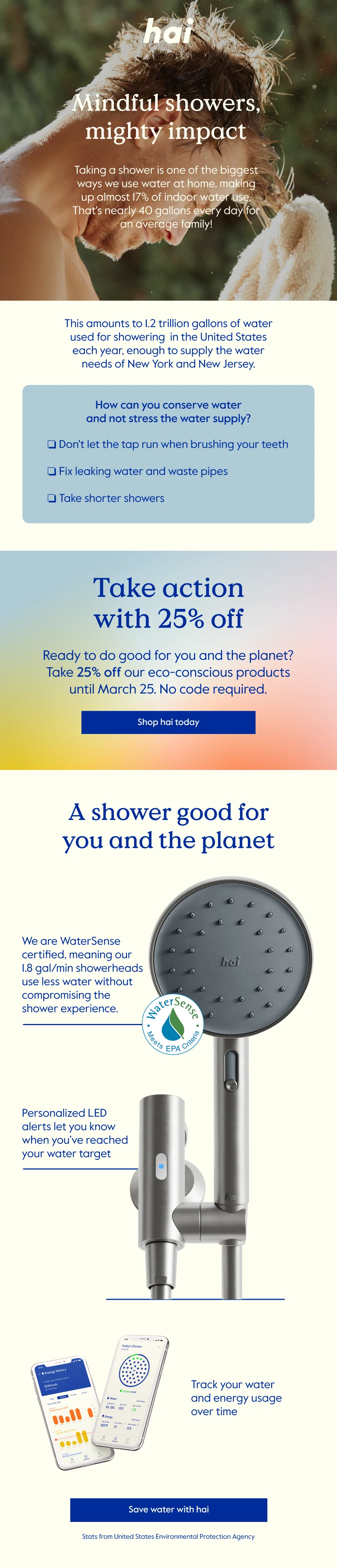 Save on planet friendly products