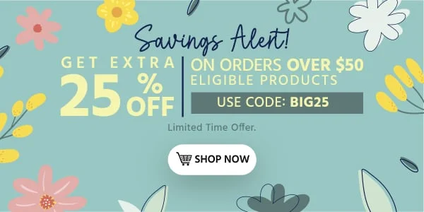 SAVINGS ALERT - discount code