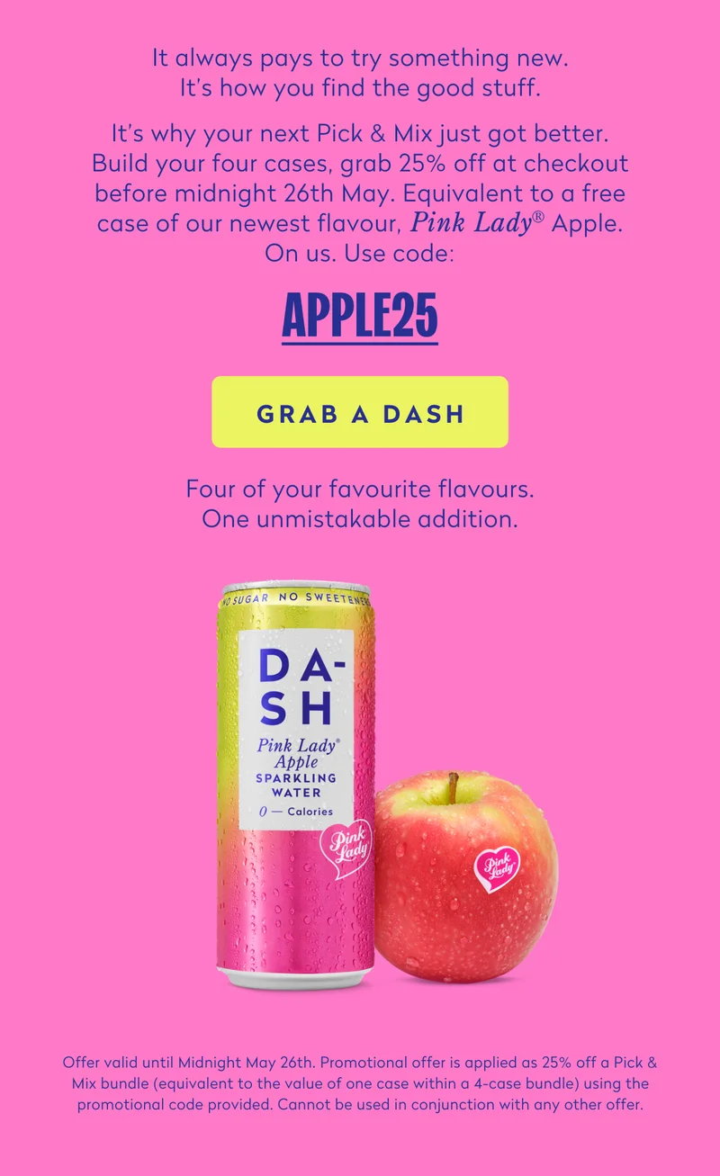 It always pays to try something new. It's how you find the good stuff. It's why your next Pick & Mix