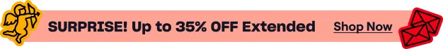 Surprise! Up to 35% Off Extended