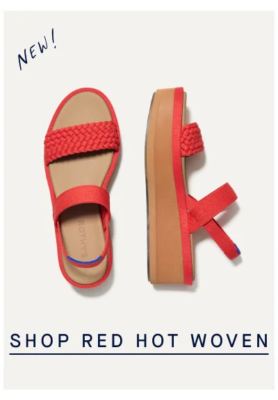 SHOP RED HOT WOVEN