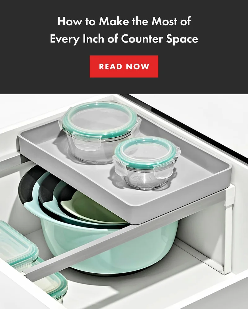 How to Make the Most of Every Inch of Counter Space | READ NOW
