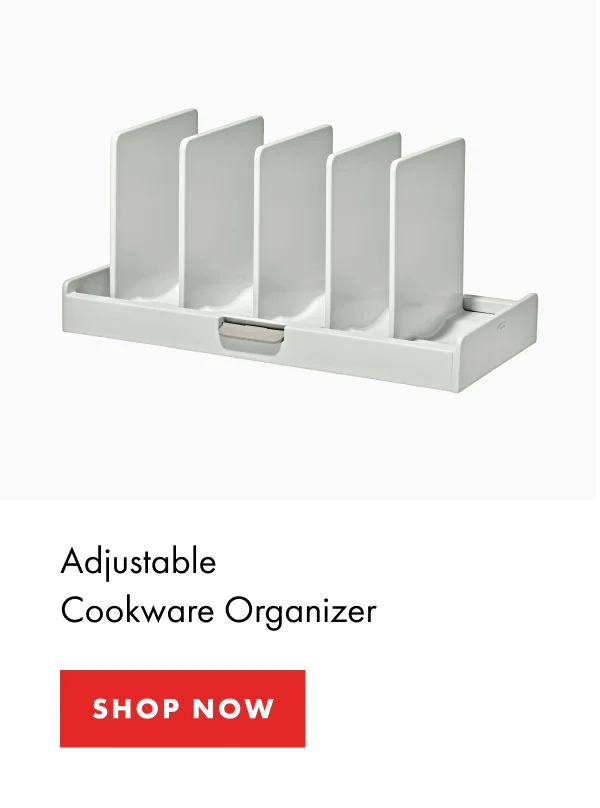 Adjustable Cookware Organizer | SHOP NOW