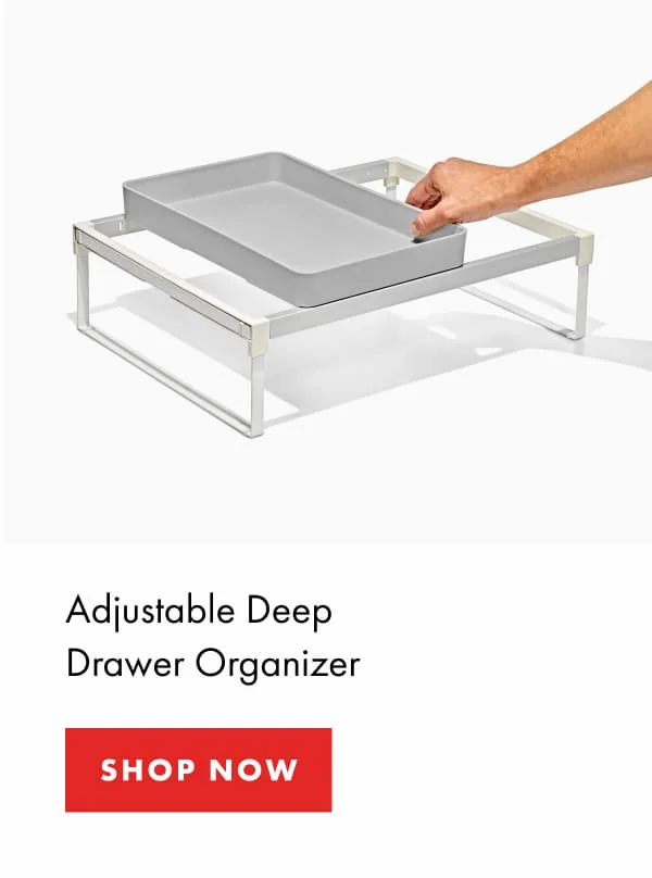 Adjustable Deep Drawer Organizer | SHOP NOW