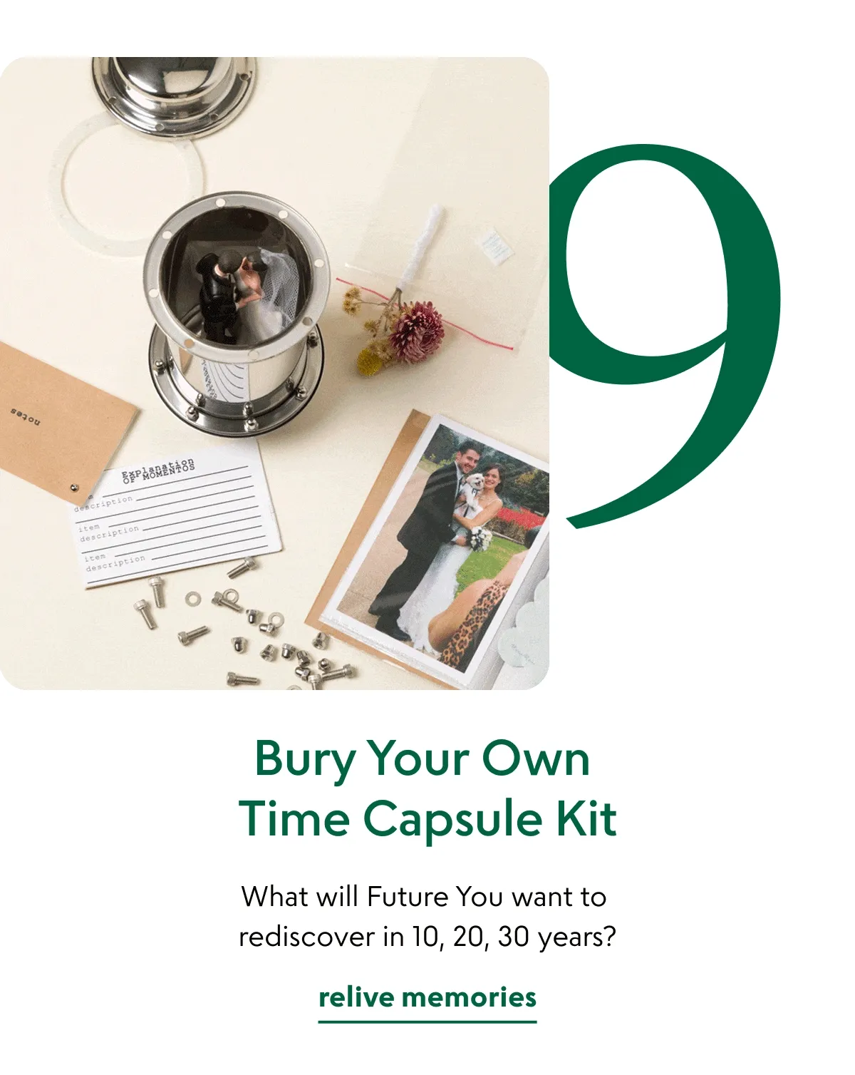 Bury Your Own Time Capsule Kit