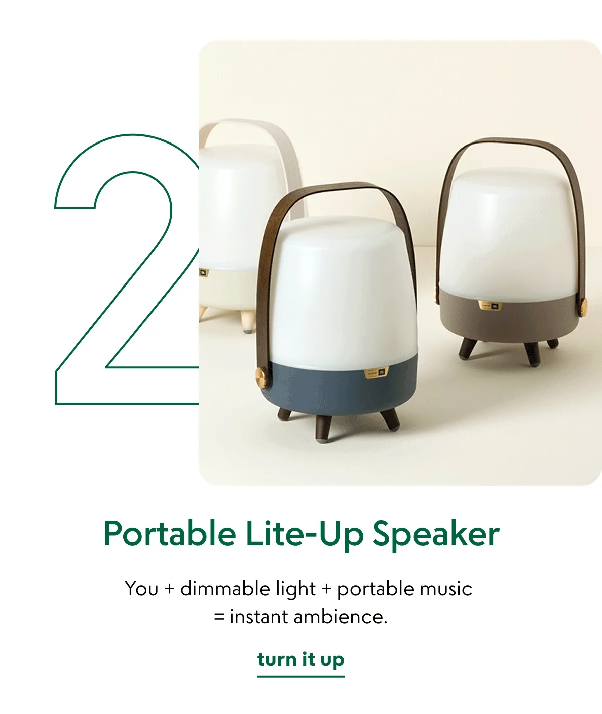 Portable Lite-Up Speaker