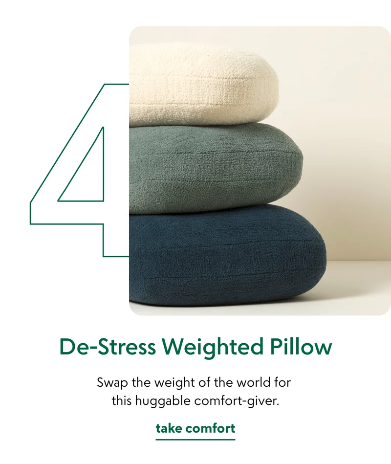 De-Stress Weighted Pillow